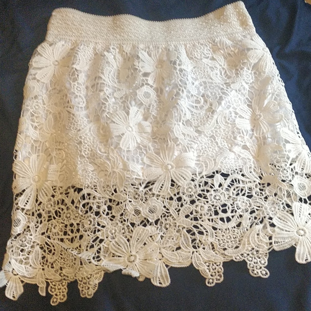 Crochet skirt